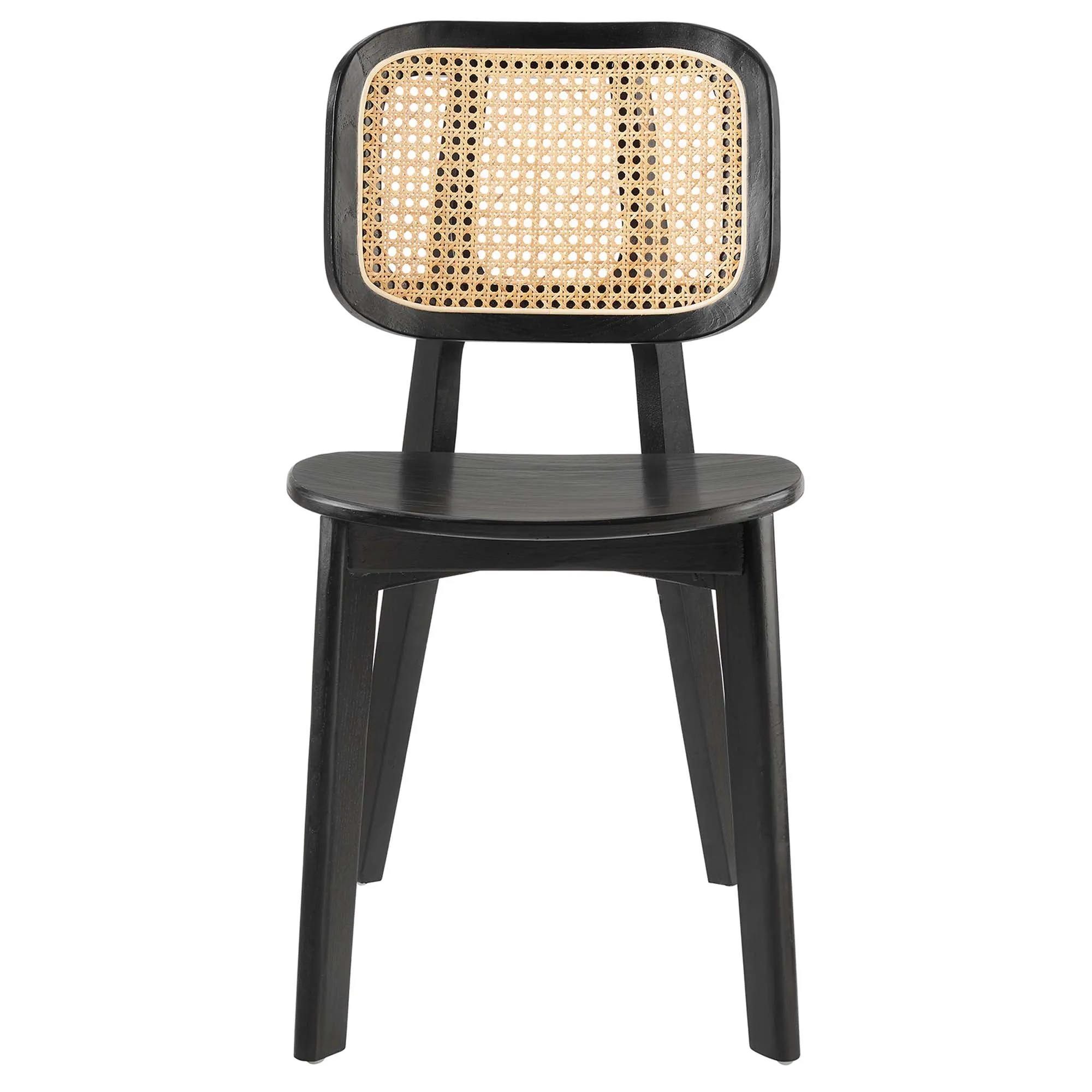 Habitat Wood Dining Side Chair Set of 2 by Modway