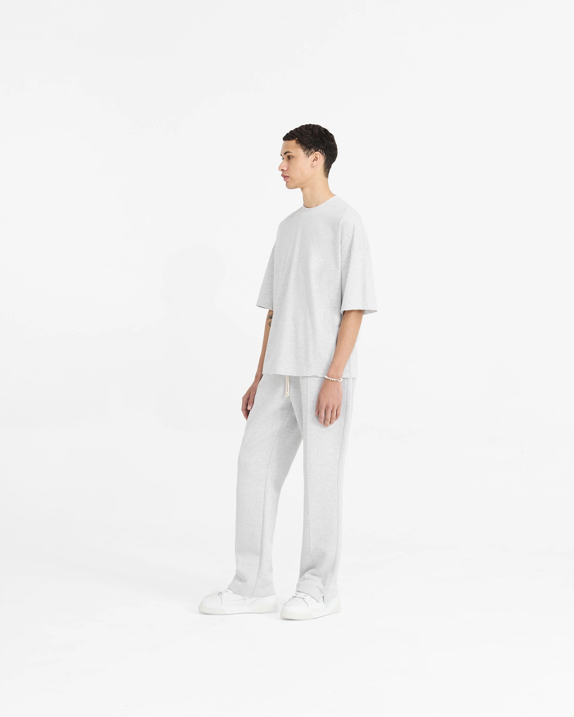 Initial Sweatpant - Ice Grey Marl
