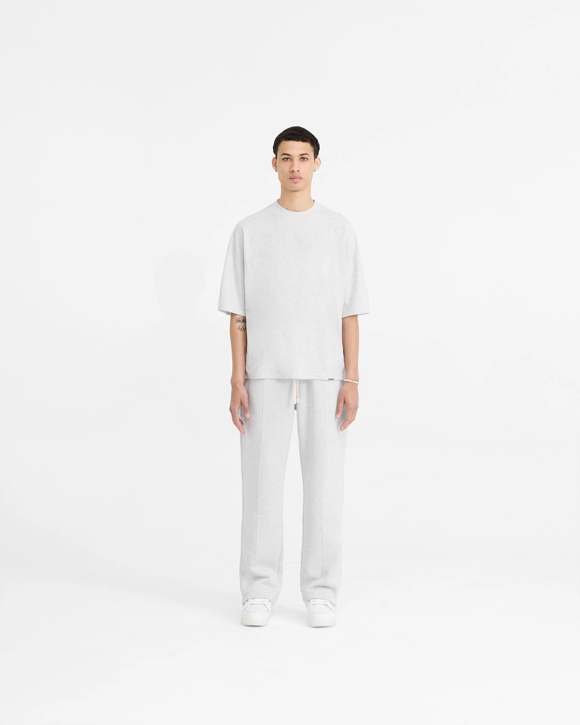 Initial Sweatpant - Ice Grey Marl