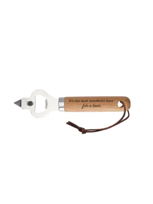 ‘It’s The Most wonderful…’ Wooden Bottle Opener