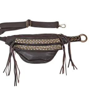 Leather Kaida Belt | Falcon Brown