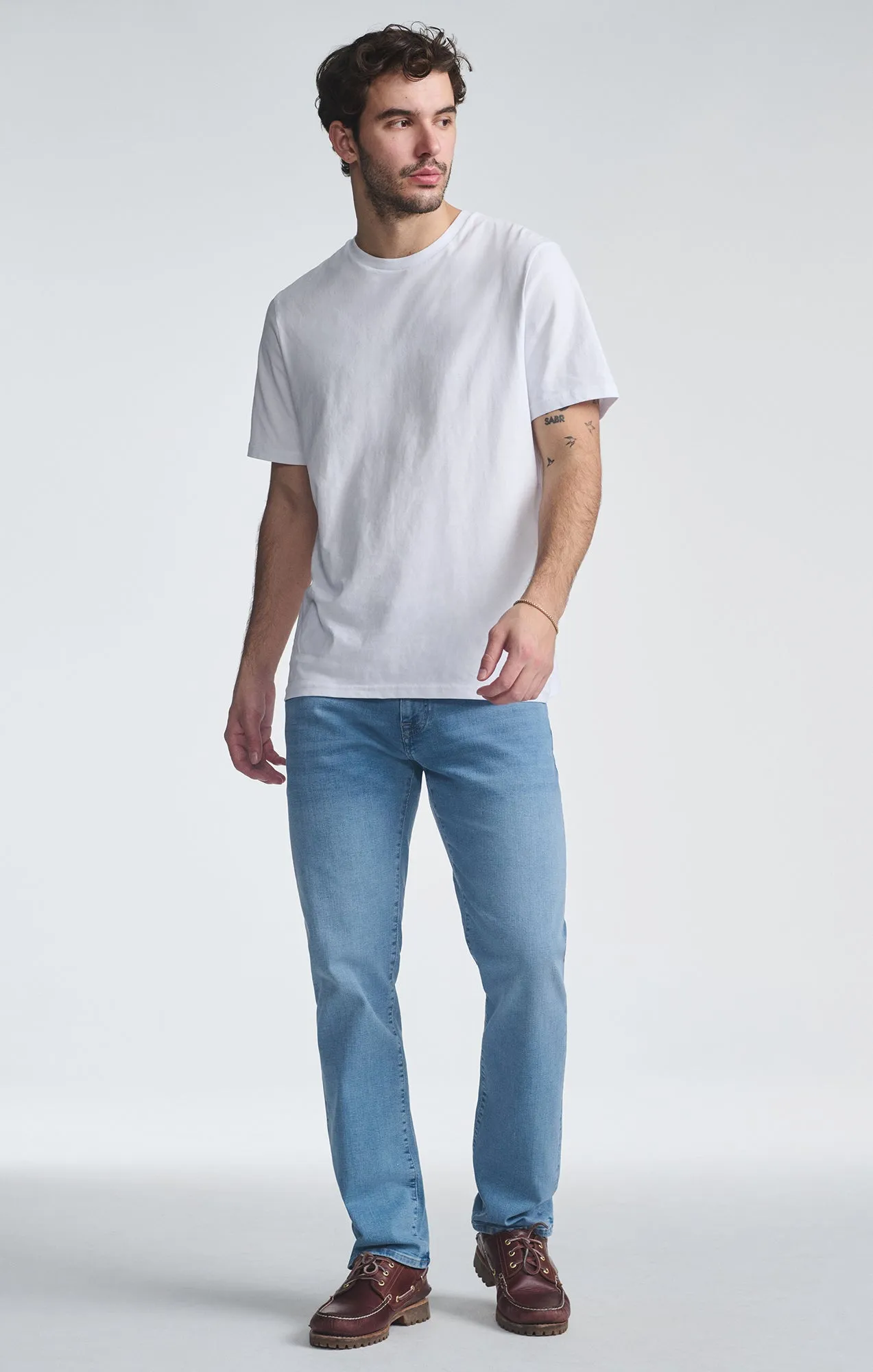 MARCUS SLIM STRAIGHT LEG IN SKY ORGANIC VINTAGE