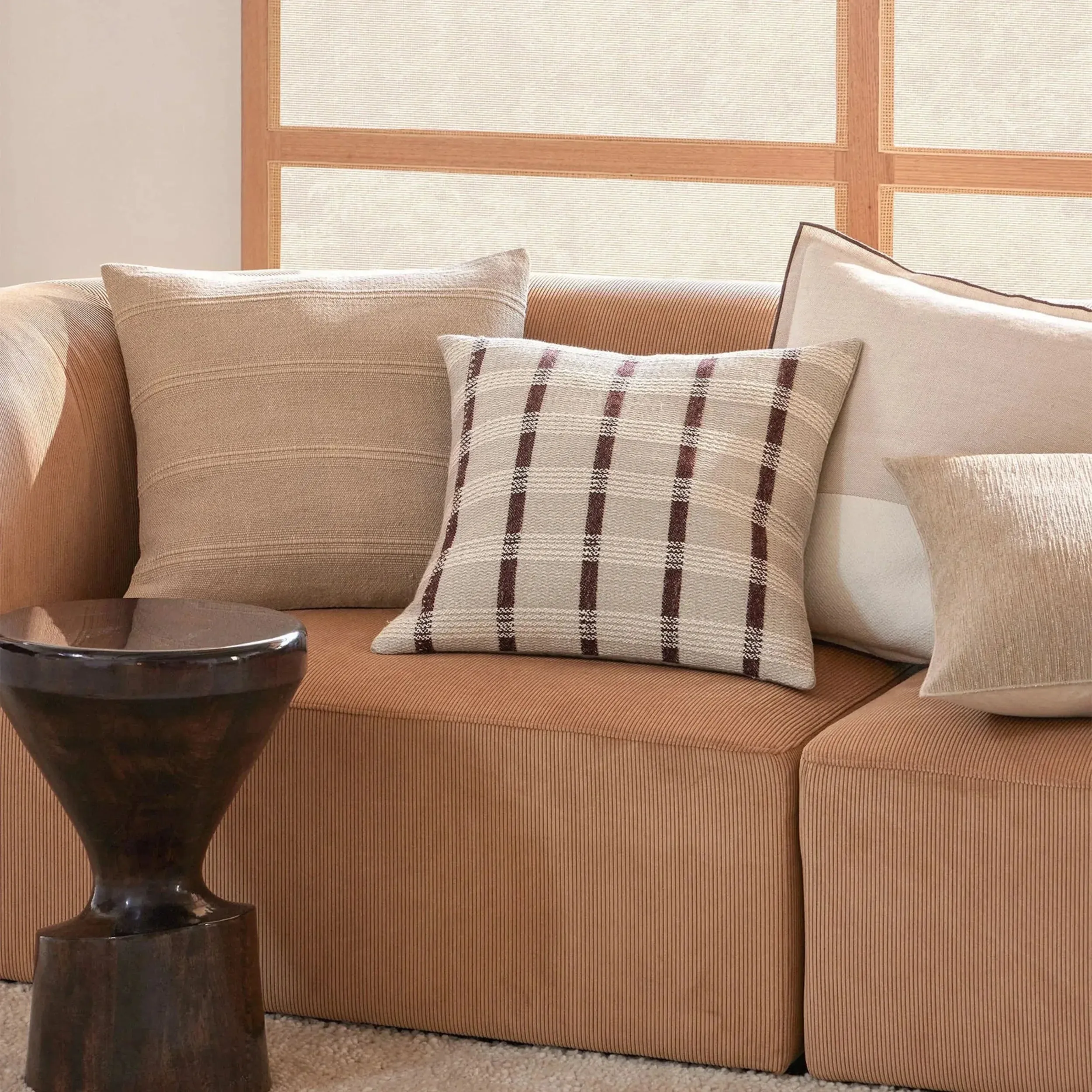 Marmaris Cushion - Rosewood