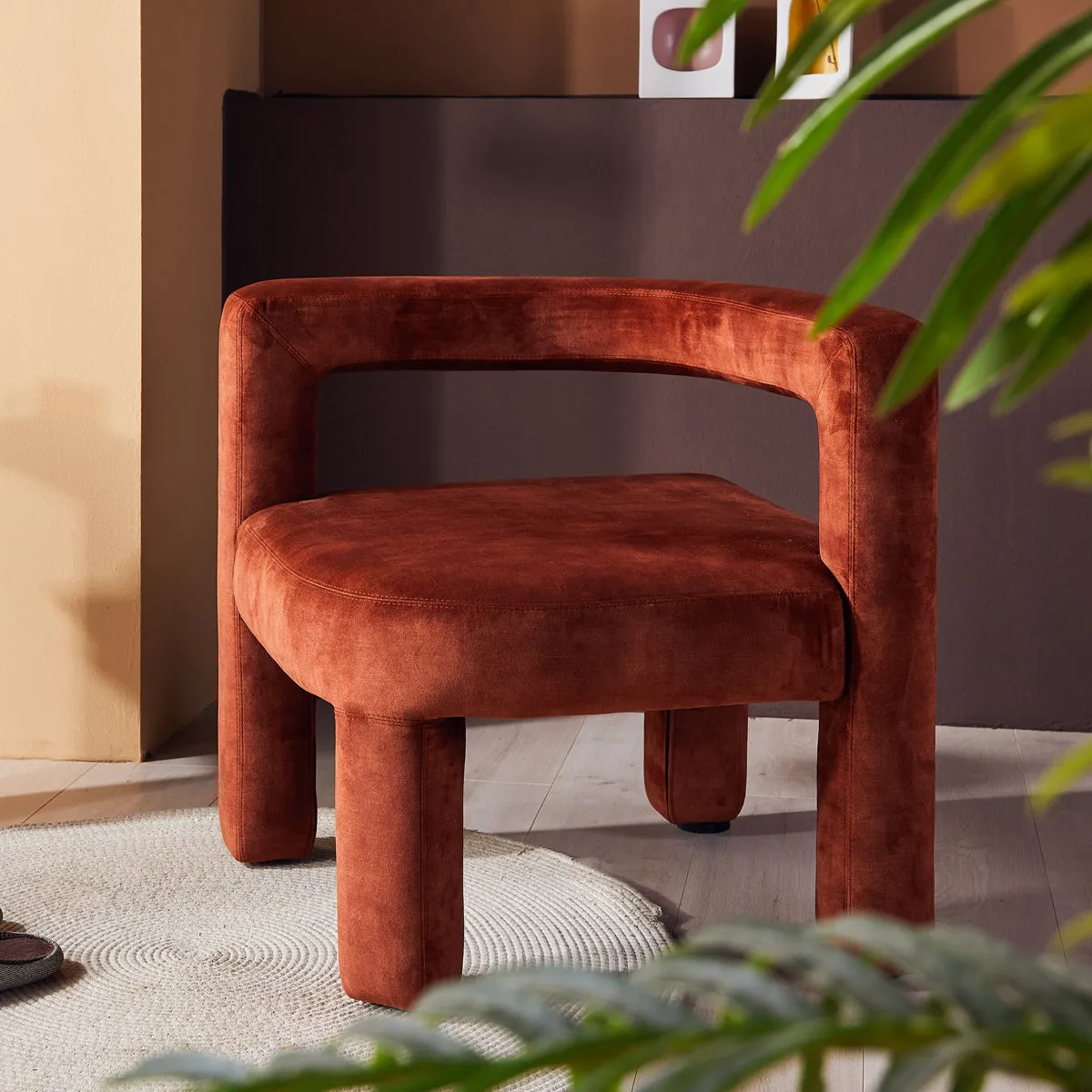 Mate Lounge Chair - Decent Cinnamon