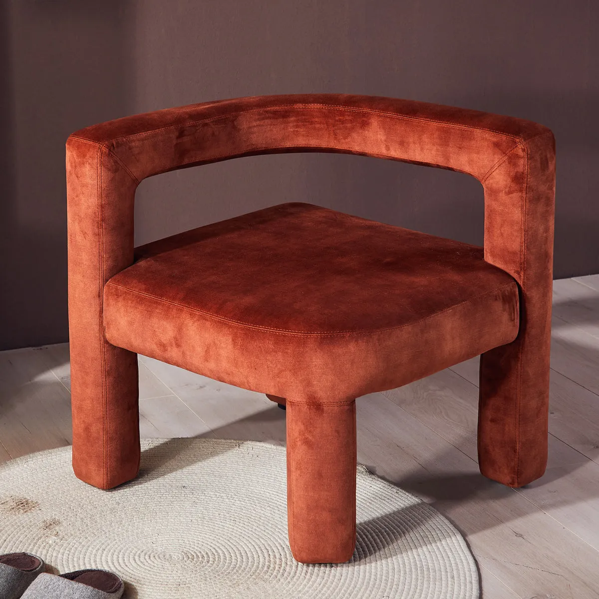 Mate Lounge Chair - Decent Cinnamon