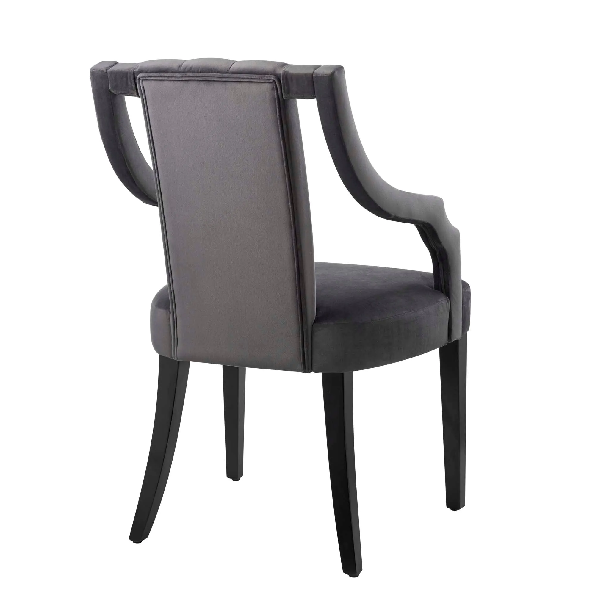 Moxie Upholstered Fabric Dining Armchairs - Set of 2 by Modway