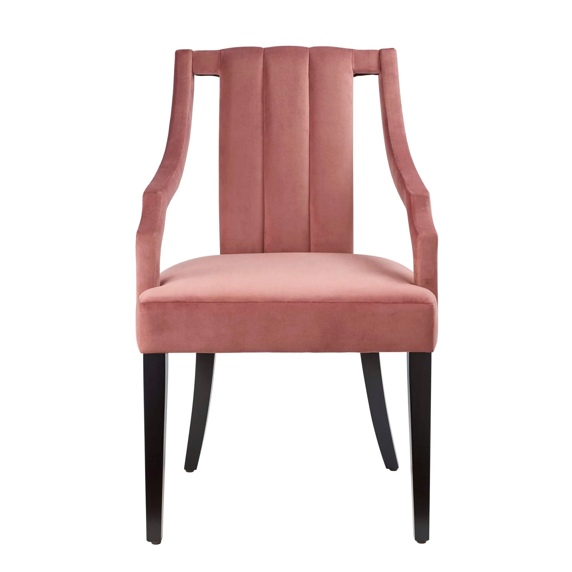 Moxie Upholstered Fabric Dining Armchairs - Set of 2 by Modway