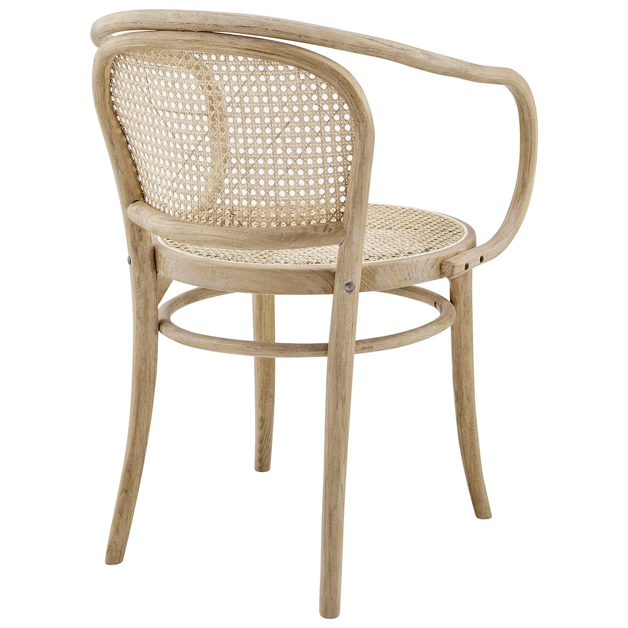 Oliana Wood Dining Armchair Set of 2 by Modway