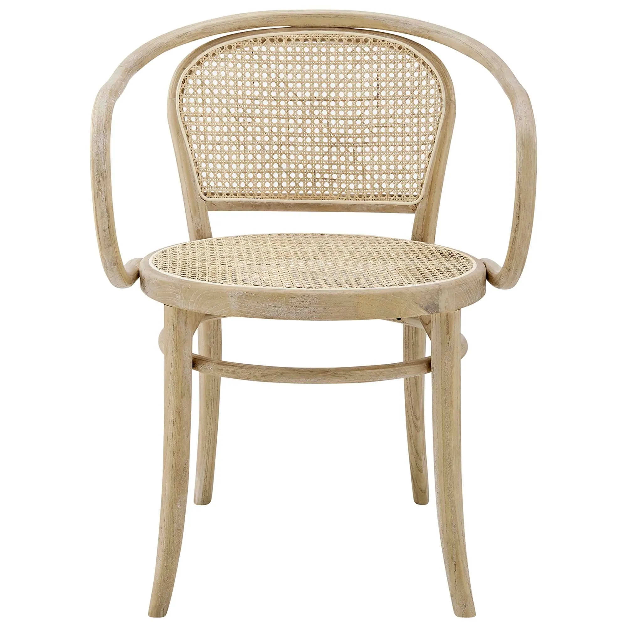 Oliana Wood Dining Armchair Set of 2 by Modway