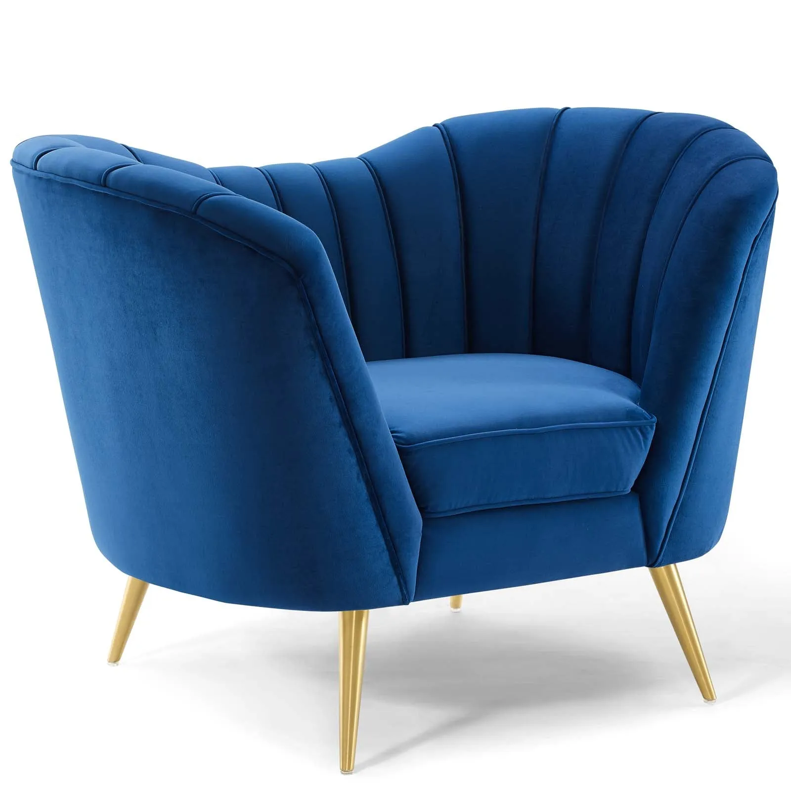 Opportunity Performance Velvet Armchair Set of 2 by Modway