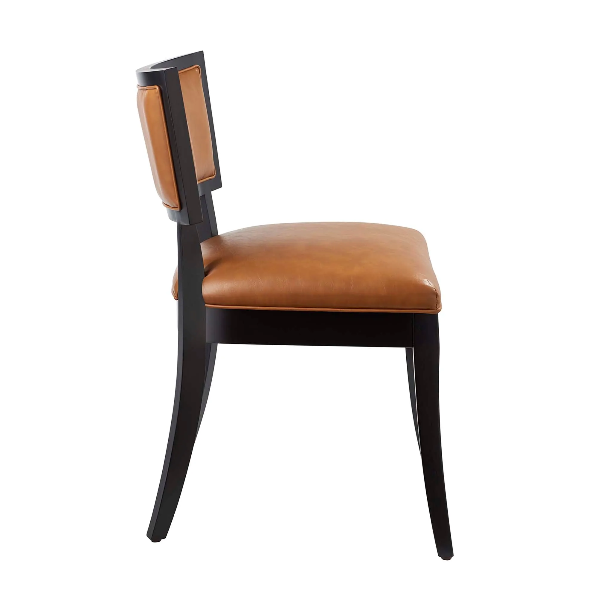 Pristine Vegan Leather Dining Chairs - Set of 2 by Modway