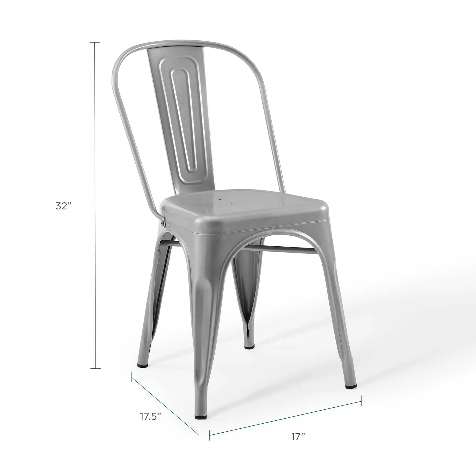 Promenade Bistro Dining Side Chair Set of 2 by Modway