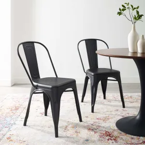 Promenade Bistro Dining Side Chair Set of 2 by Modway