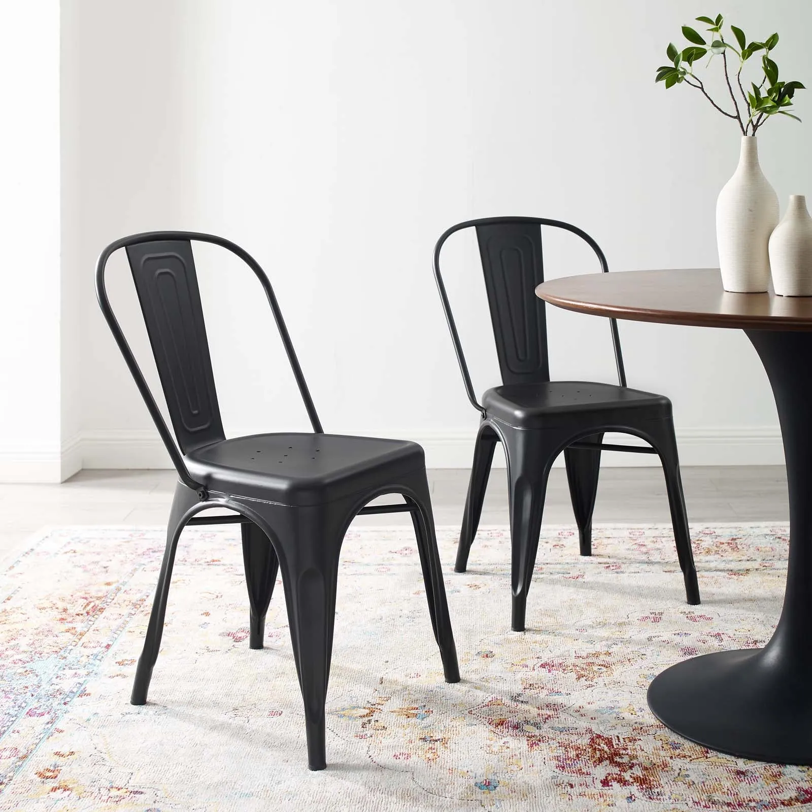 Promenade Bistro Dining Side Chair Set of 2 by Modway