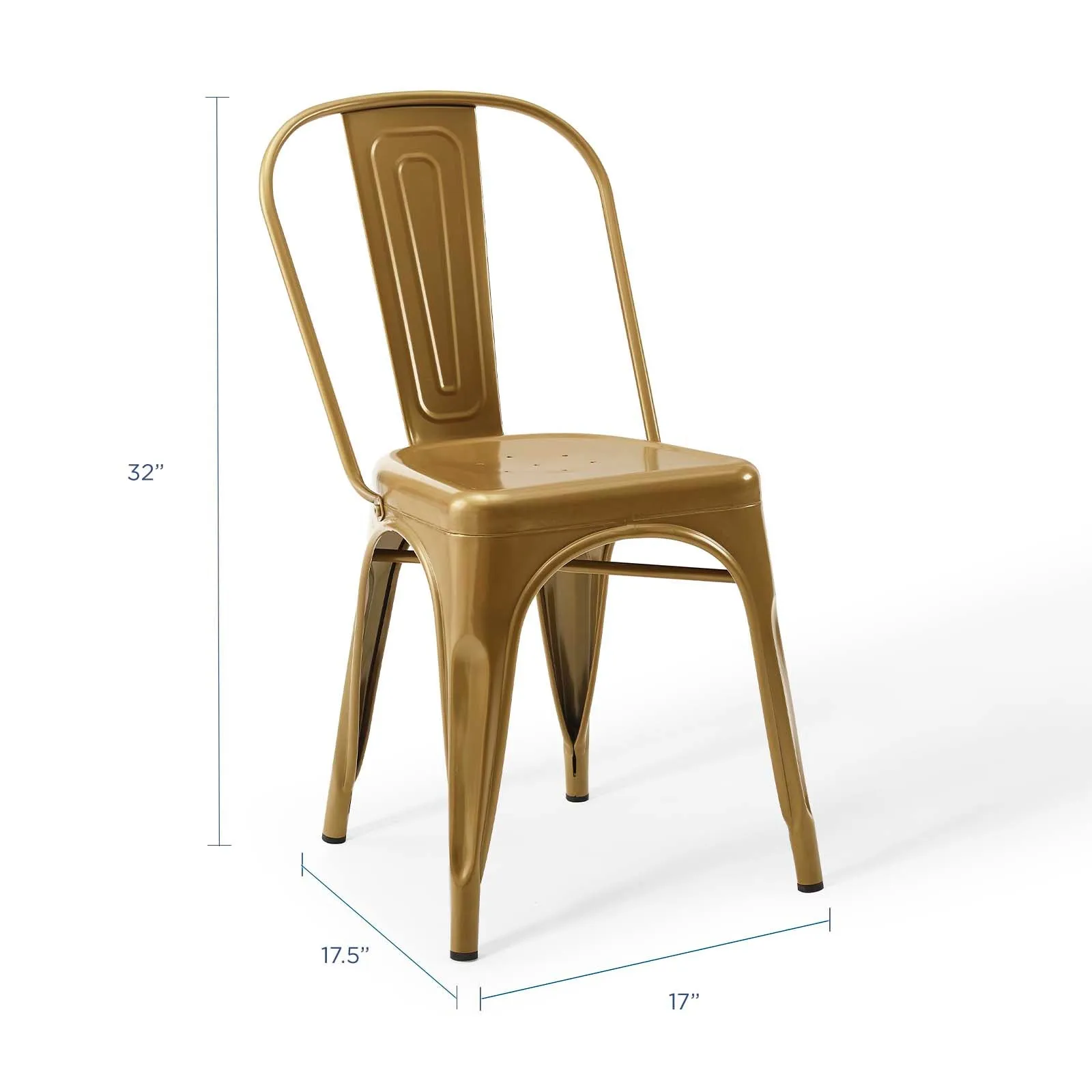 Promenade Bistro Dining Side Chair Set of 2 by Modway