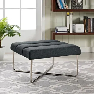 Reach Upholstered Fabric Ottoman by Modway