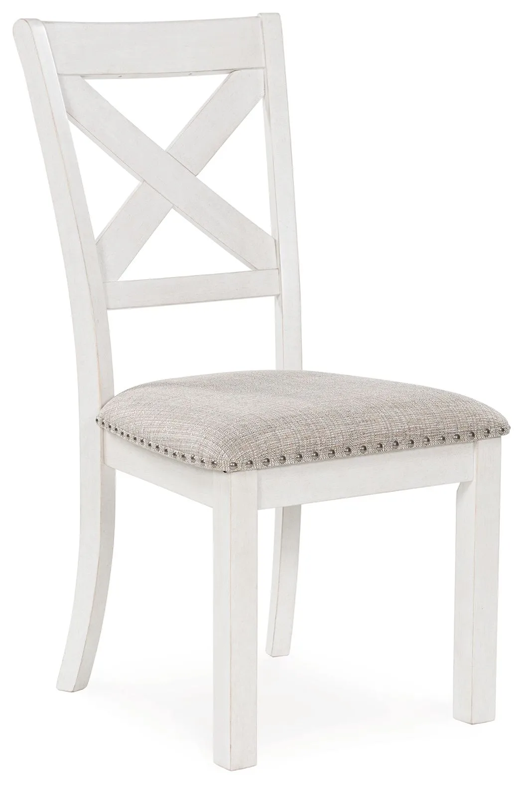 Robbinsdale Antique White Dining Upholstered Side Chair