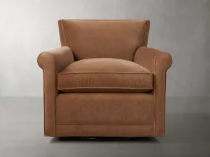 Rudy Rolled Arm Swivel Chair