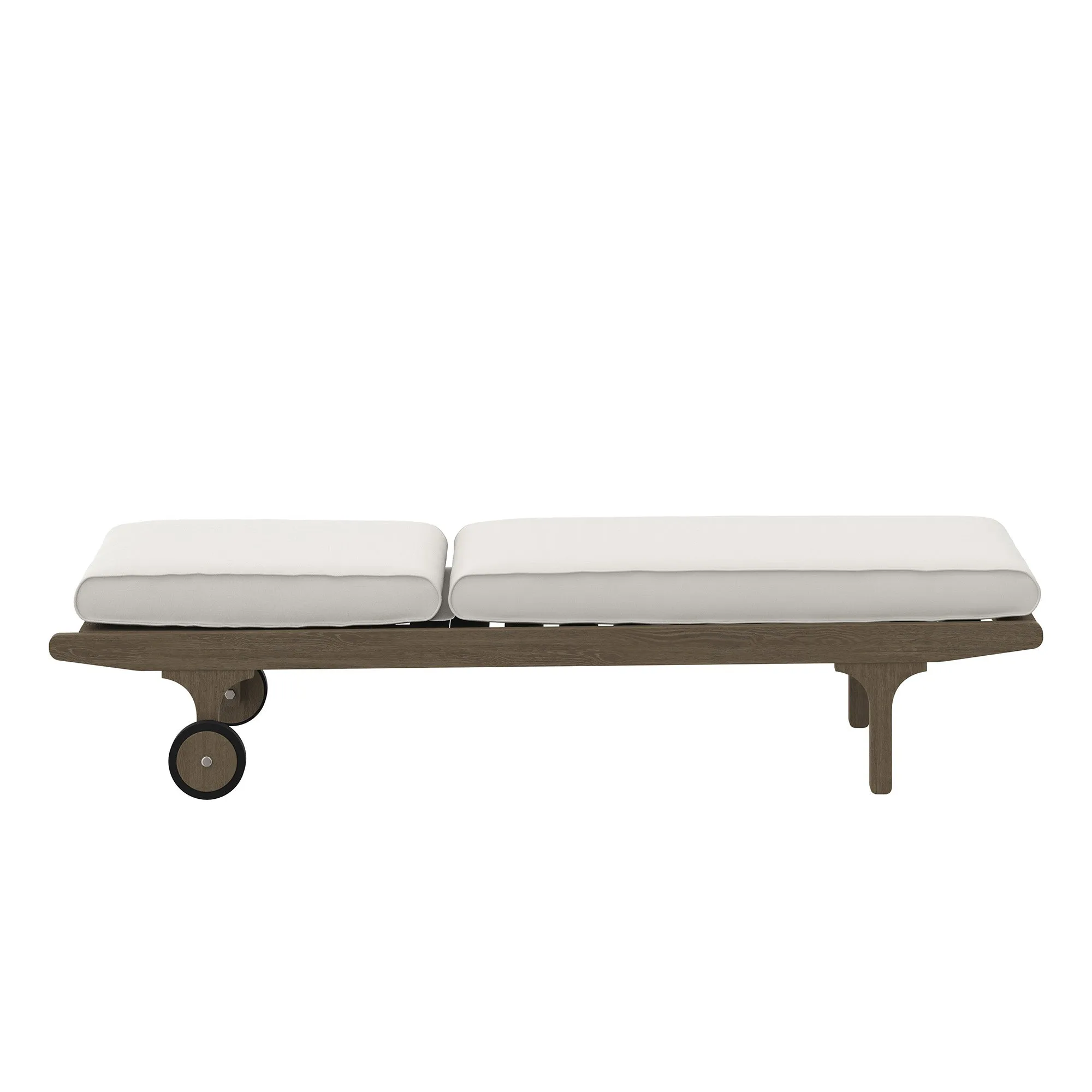 Saratoga Outdoor Patio Teak Chaise Lounge Chair by Modway