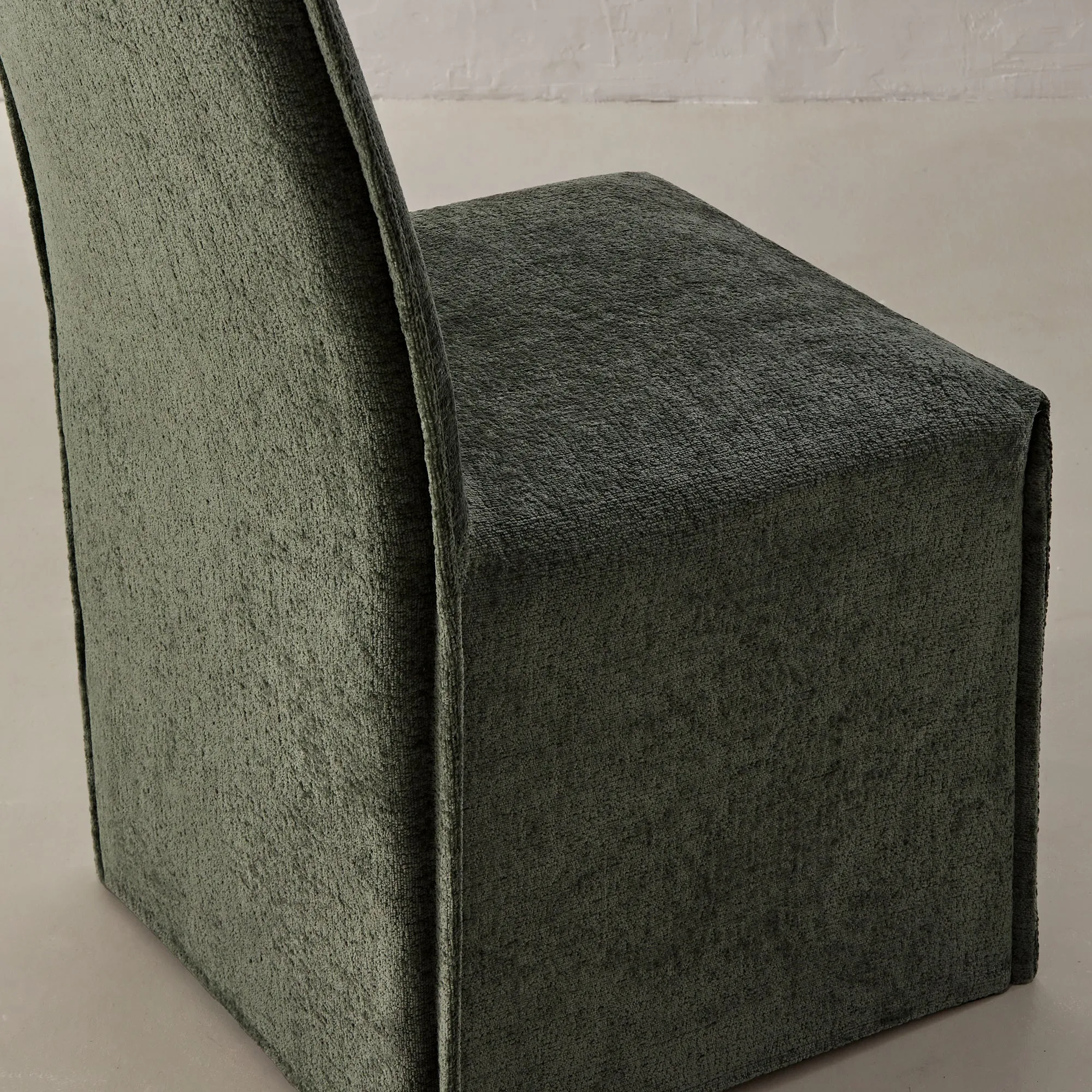 Slipcover Only - Washable Upholstered Dining Chair | 19” Back Height in Willow