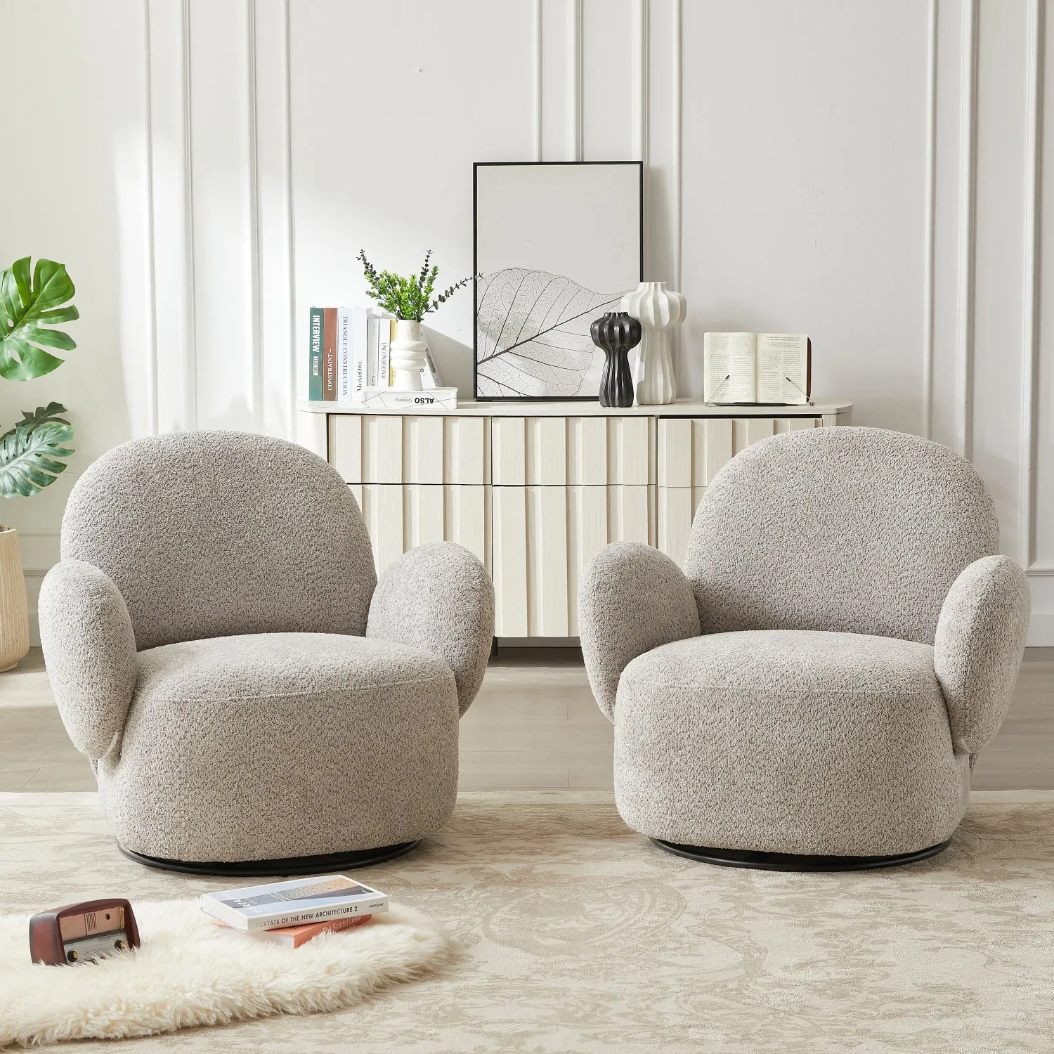 Streamdale Accent chair for Living room With Swivel Function