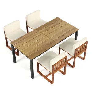 Streamdale Patio Dining Table and Chairs Set of 5
