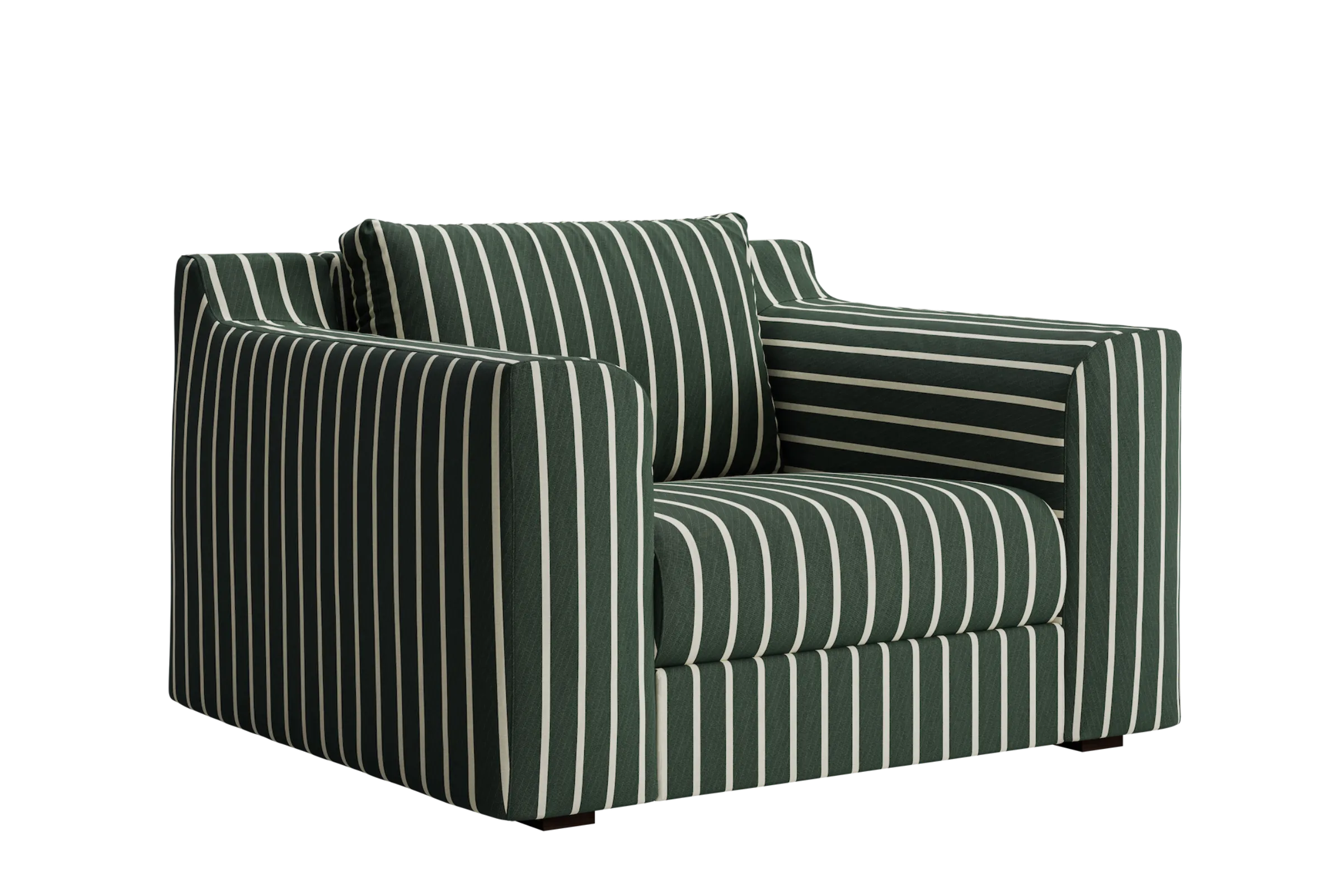 The Elevate Chair in a Striped Hemp Blend