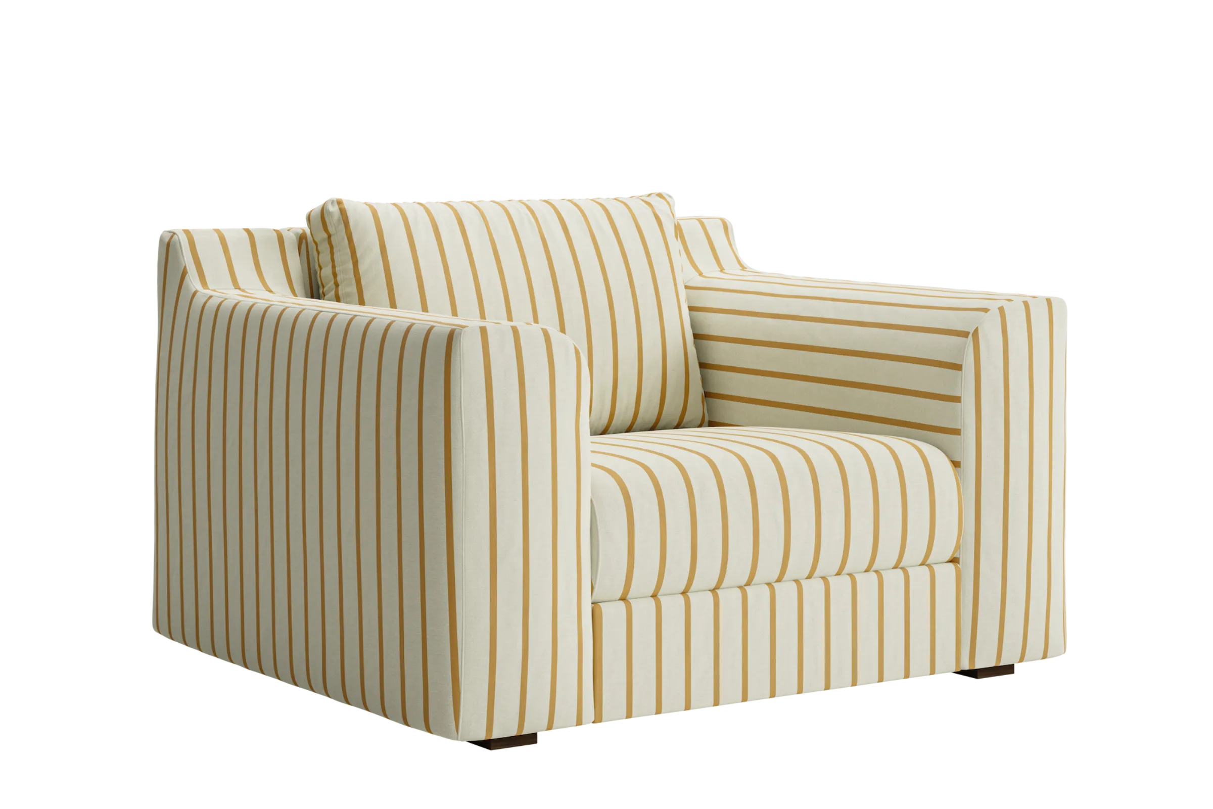 The Elevate Chair in a Striped Hemp Blend