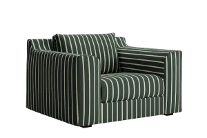 The Elevate Chair in a Striped Hemp Blend