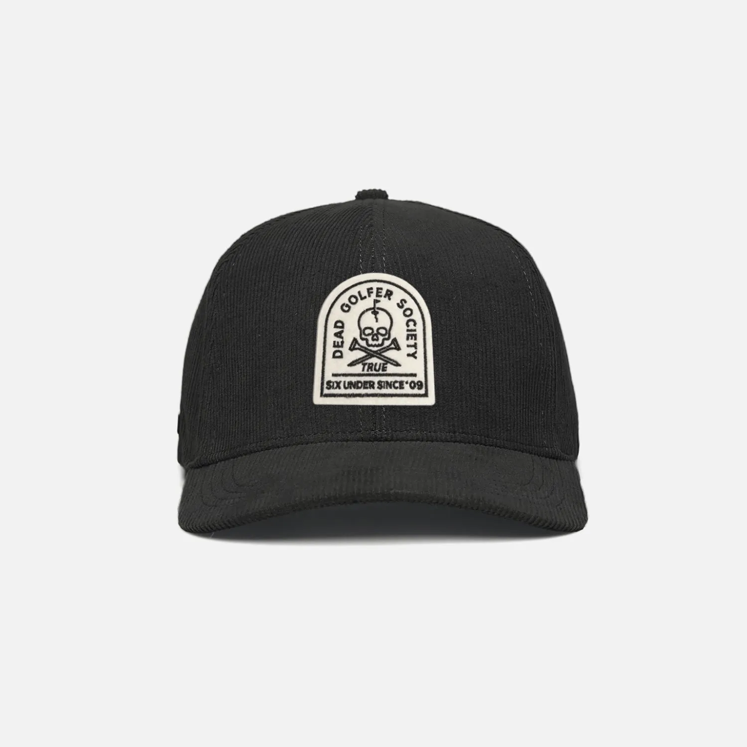 TRUE Corduroy 6-Panel Snapback | Dead Golfer Society