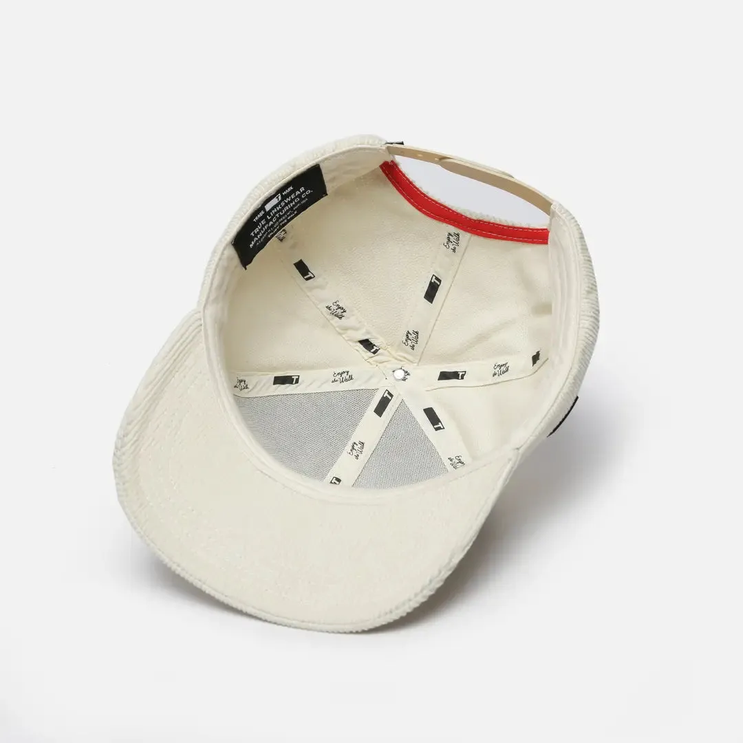 TRUE Corduroy 6-Panel Snapback | Dead Golfer Society