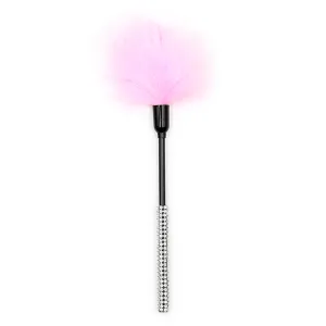 Yiwu Diamante Handle Faux Feather Tickler
